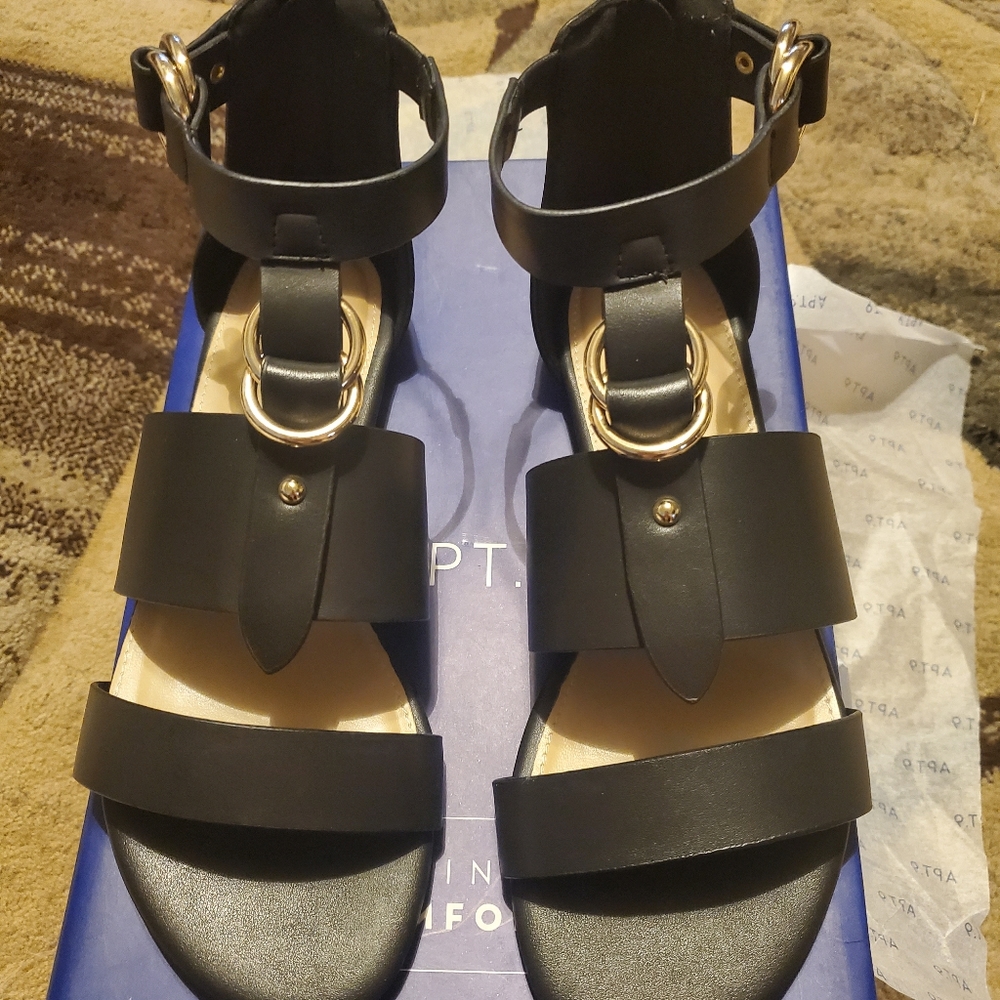 Apt 9 Black Sandals